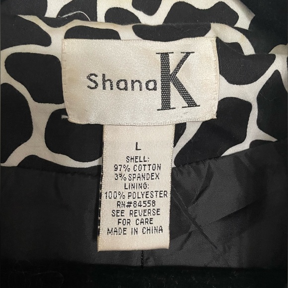 Shana K Animal Print Spring Jacket - Picture 10 of 12